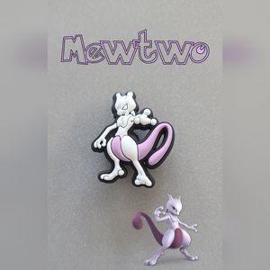 BOGO!! BUNDLE For Discount!!!   Brand New Pokémon Mewtwo Croc Charm